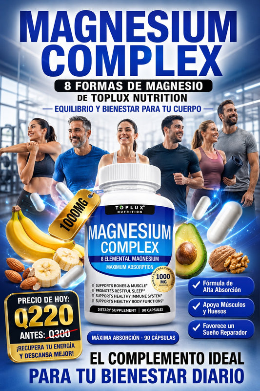 MAGNESIUM COMPLEX 90 CAPSULAS